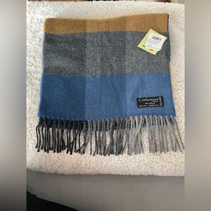Men’s cashmere scarf made in Italy - New!